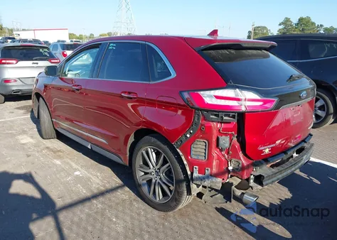 2019 Ford Edge Titanium from USA, damaged, VIN 2FMPK3K9XKBB59708